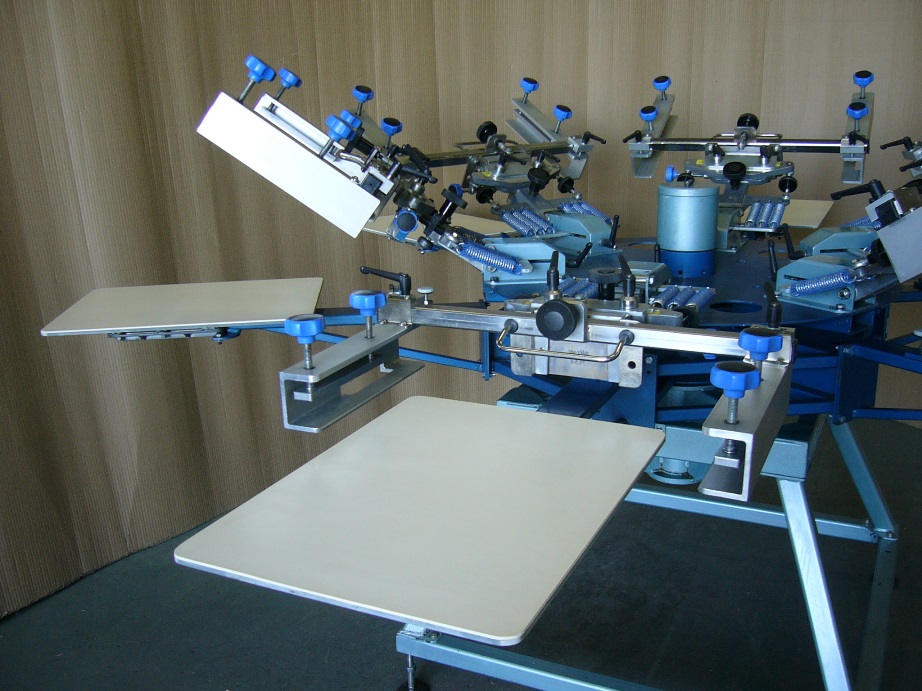chameleon screen printing press